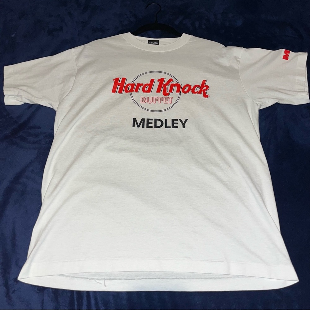 Vintage 1990 Hard Knock Buffet tee
